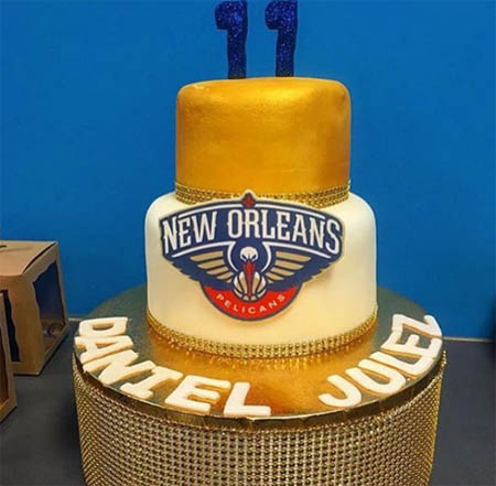 A picture of Daniel's 11th birthday cake